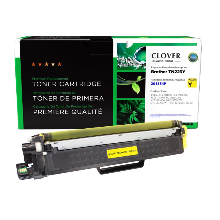 Yellow Toner Cartridge for Brother TN223