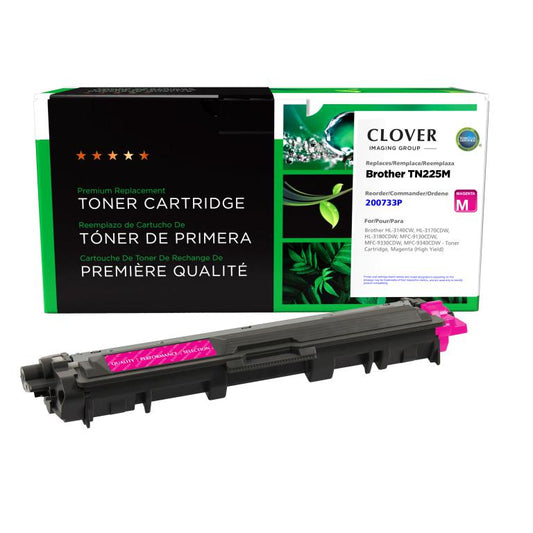 High Yield Magenta Toner Cartridge for Brother TN225