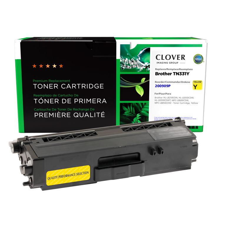 Yellow Toner Cartridge for Brother TN331