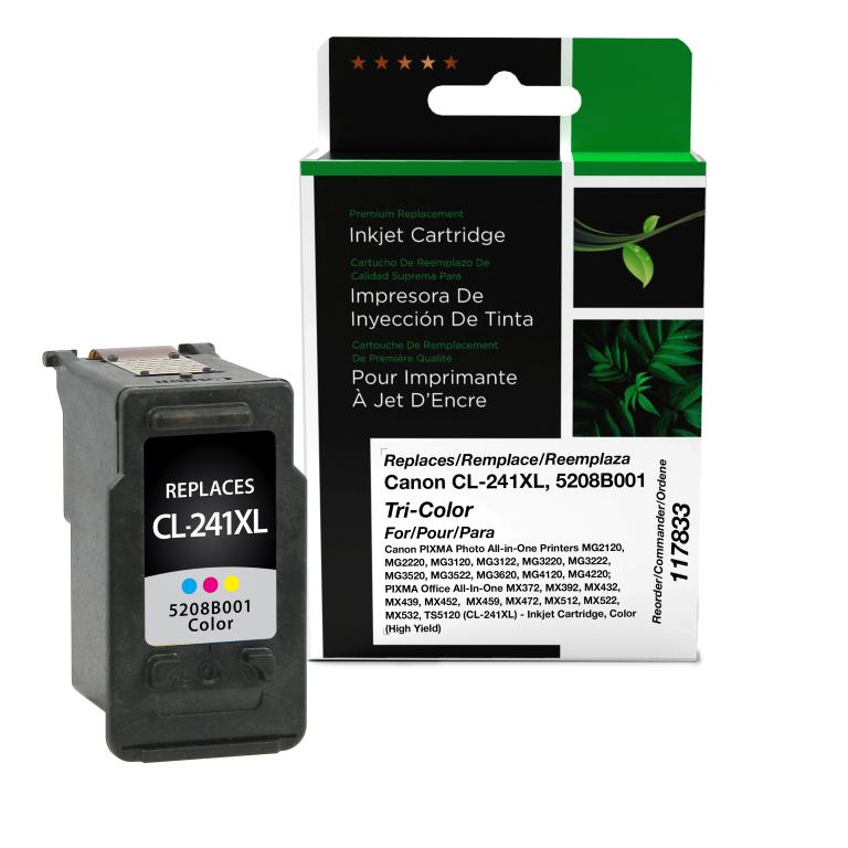 High Yield Color Ink Cartridge for Canon CL-241XL (5208B001)