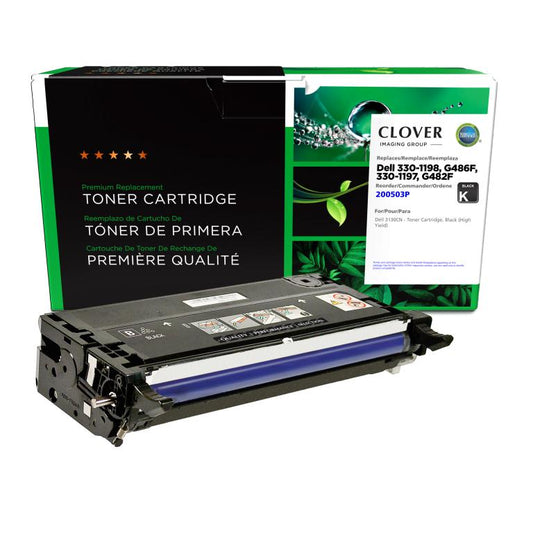 High Yield Black Toner Cartridge for Dell 3130