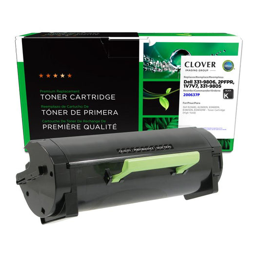 High Yield Toner Cartridge for Dell B2360/B3460/B3465