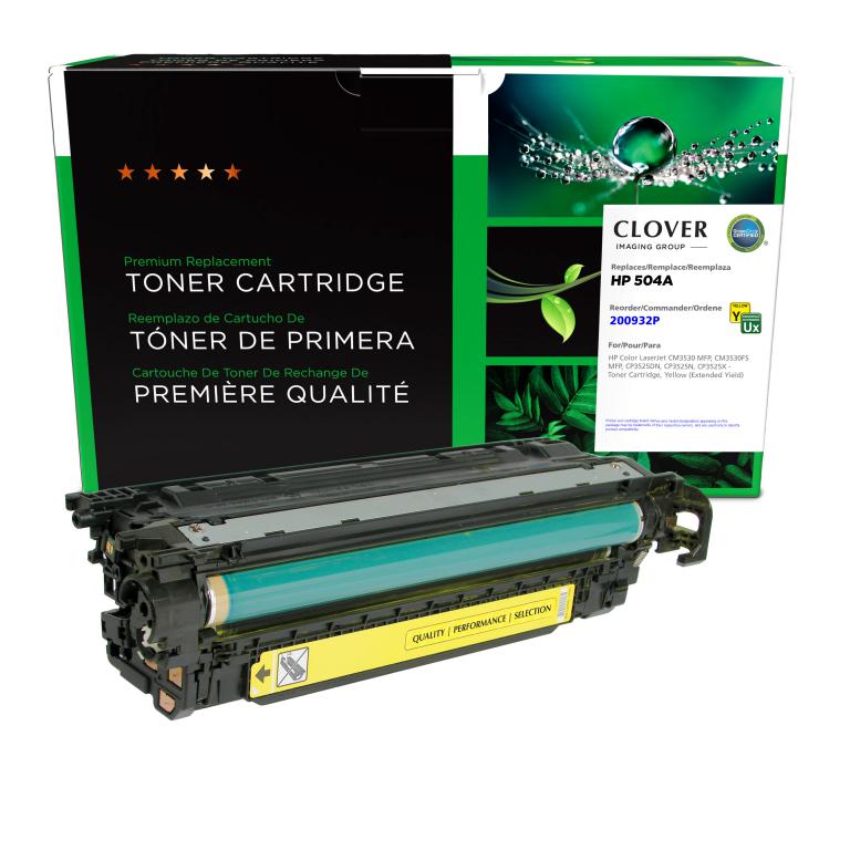 Extended Yield Yellow Toner Cartridge for HP CE252A