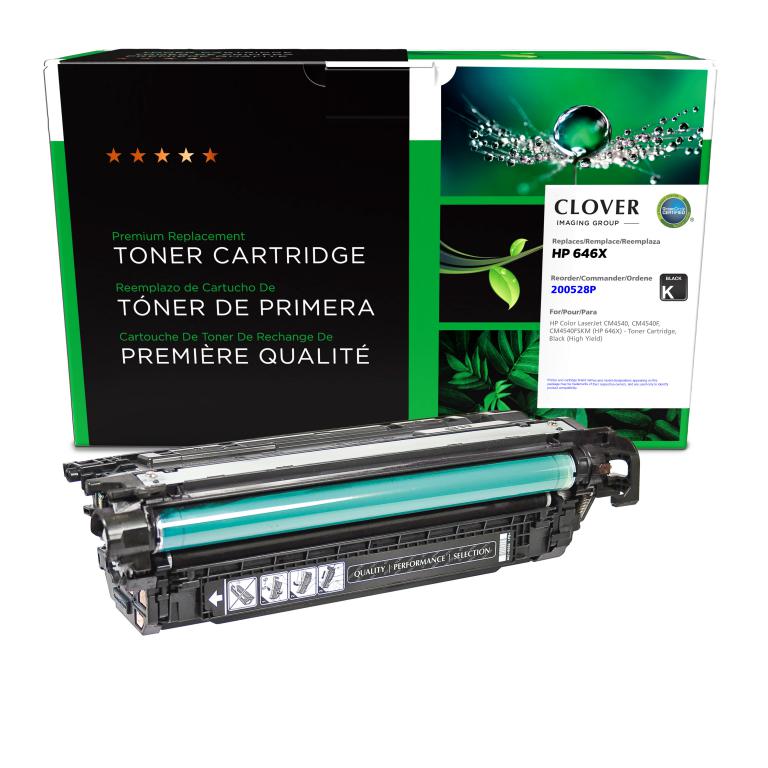 High Yield Black Toner Cartridge for HP 646X (CE264X)