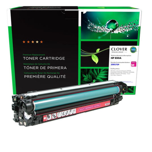 Magenta Toner Cartridge for HP 650A (CE273A)