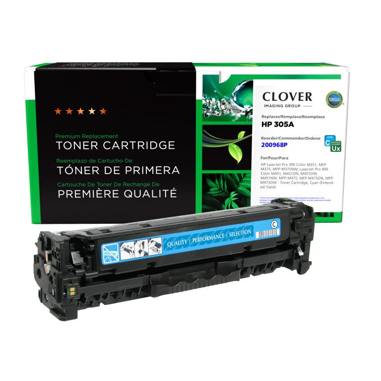 Extended Yield Cyan Toner Cartridge for HP CE411A