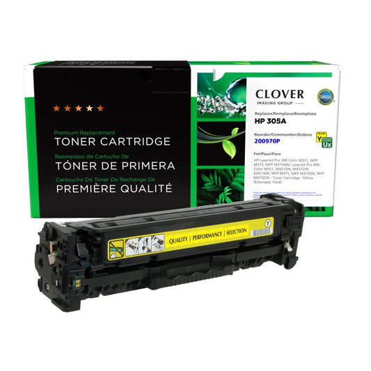 Extended Yield Yellow Toner Cartridge for HP CE412A