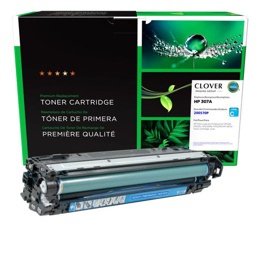 Cyan Toner Cartridge for HP 307A (CE741A)