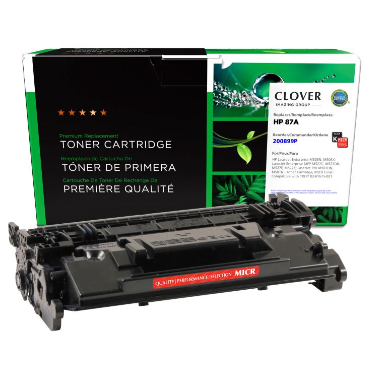 MICR Toner Cartridge for HP CF287A, TROY 02-81675-001