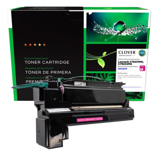 High Yield Magenta Toner Cartridge for Lexmark C792